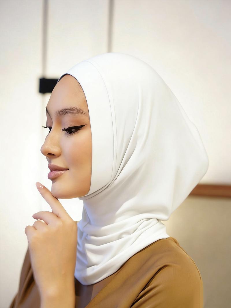 Women's Jersey Hijab Cap, Hijab Turban, Soft Elastic Fabric Stretchable Design, Comfortable Sleep Hat Inner Layer, Suitable for Various Occasions