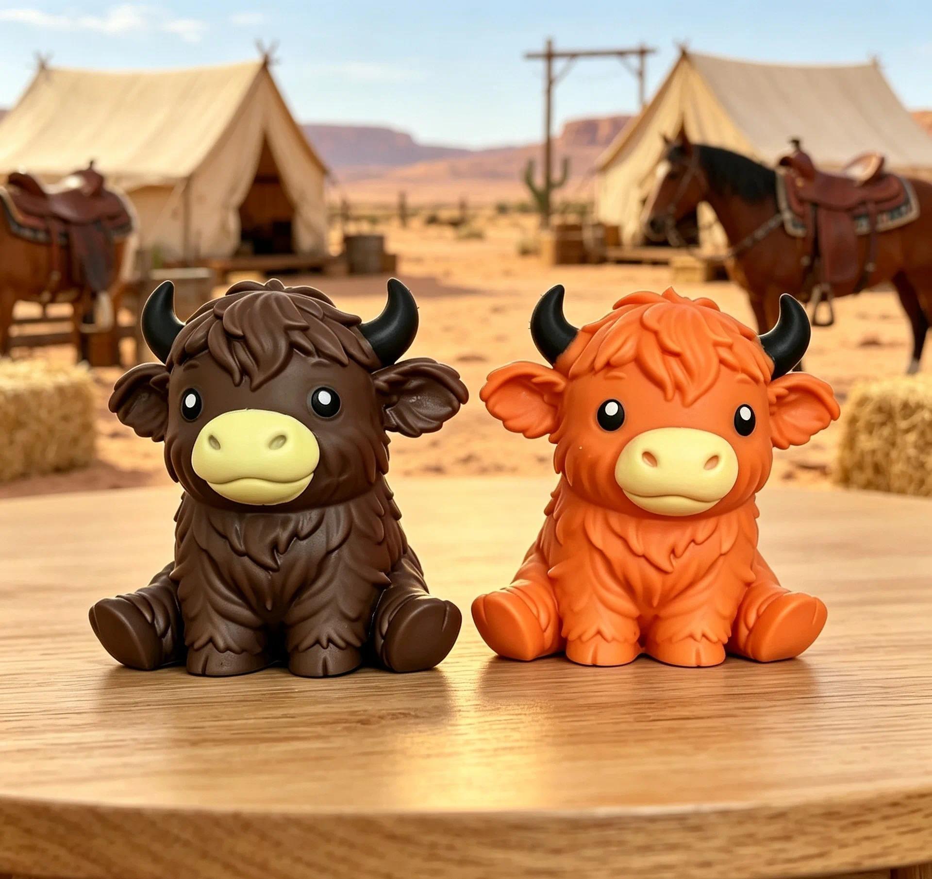 Hot Jumbo Highland Cow Stress Balls Squishies Squeeze Toy Squeeze Ball Fidget Toy for Slow-Rising Stress Relief Squeeze Toy