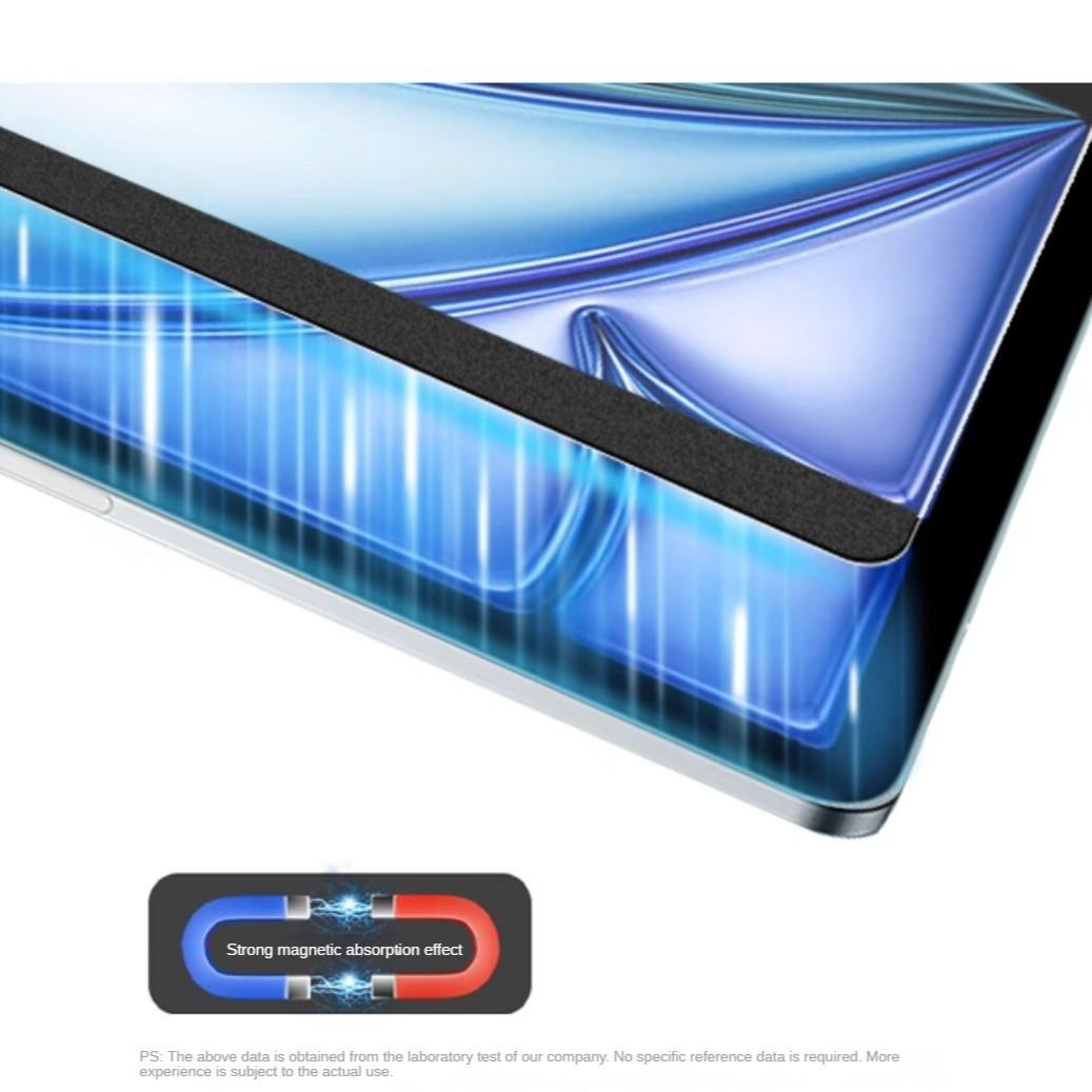 Magnetic Screen Protector Film for iPad 10th Gen, 11th Gen, Air 7/6/5/4, Pro 12.9/13 Inch, Anti-Glare, Easy Install, Reusable, Detachable Cleaning