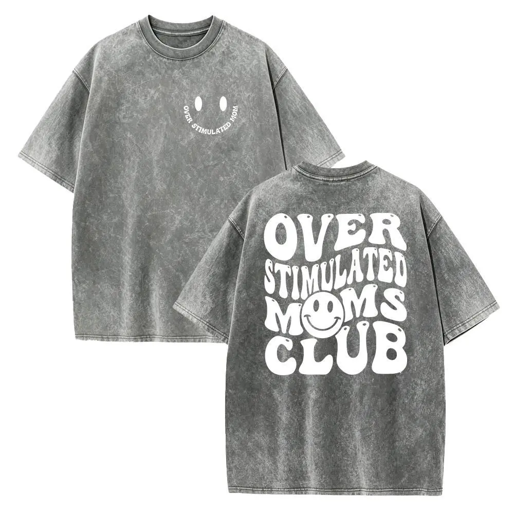 Washed T-shirt-Grey