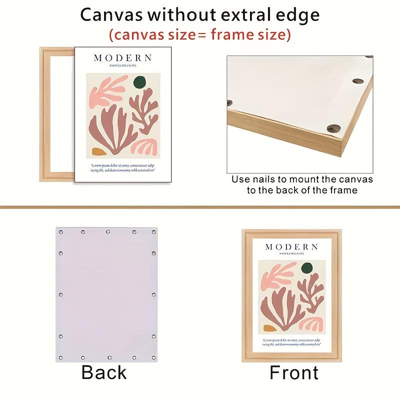 Solid Wood DIY Diamond Painting Frame Set with Hanging Hardware - Ideal for Canvas Art and Home Decoration, Diamond Painting Accessorie, Handcraft