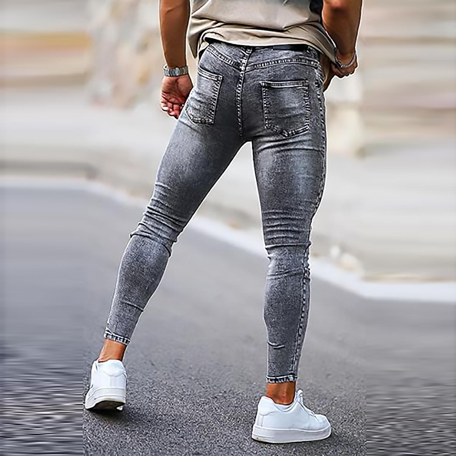 GINGTTO Men's Skinny Jeans Stretch Slim Fit Denim Pants GINGTTO Men's Skinny Jeans Stretch Slim Fit Denim Pants