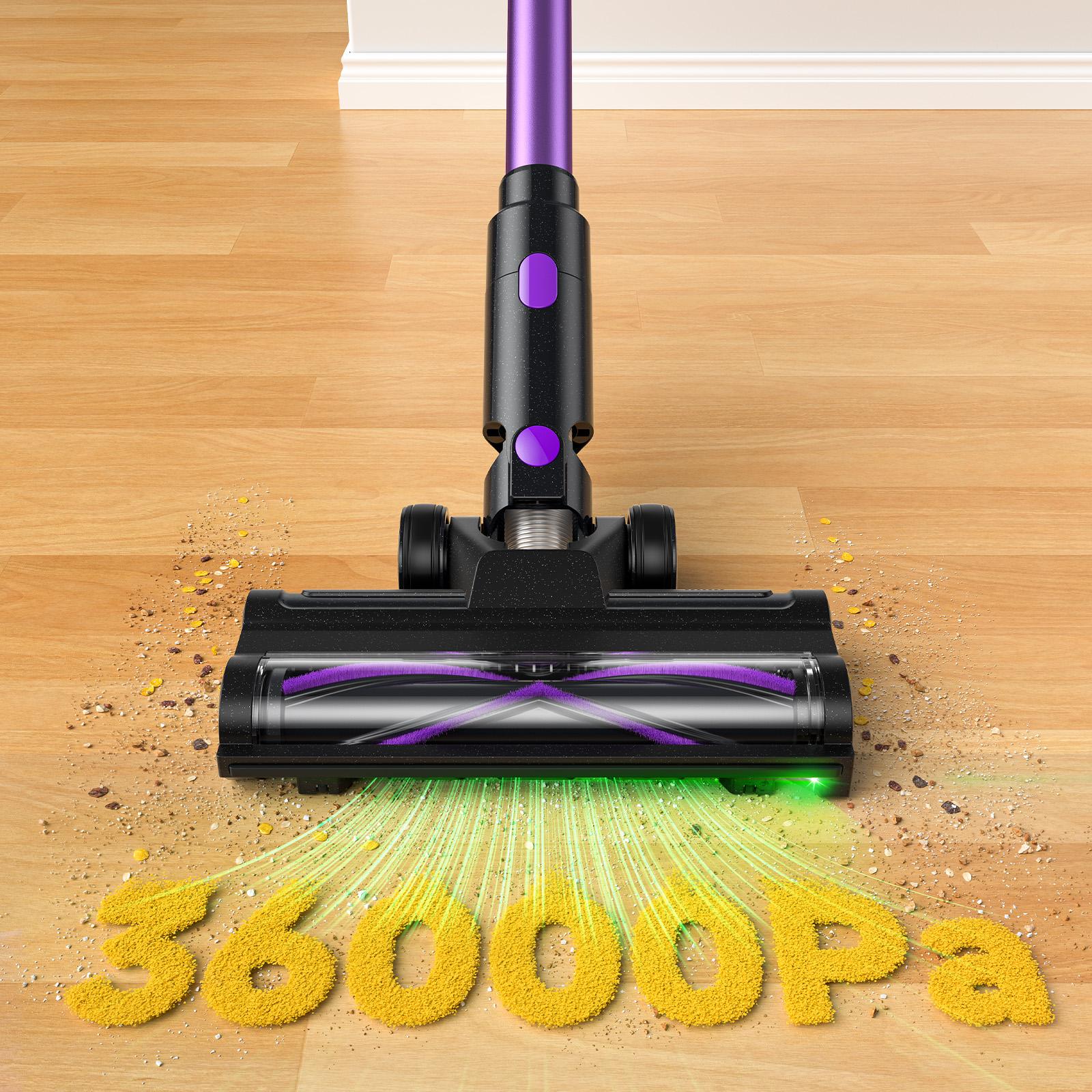 Lubluelu Vacuum Cleaner 150W, Back Support Design, 30-Minute Runtime, Anti-Knot Brush Head, Six-Level Filtration System, Rechargeable Stick Cordless Vacuum #GLOBAL PICKS