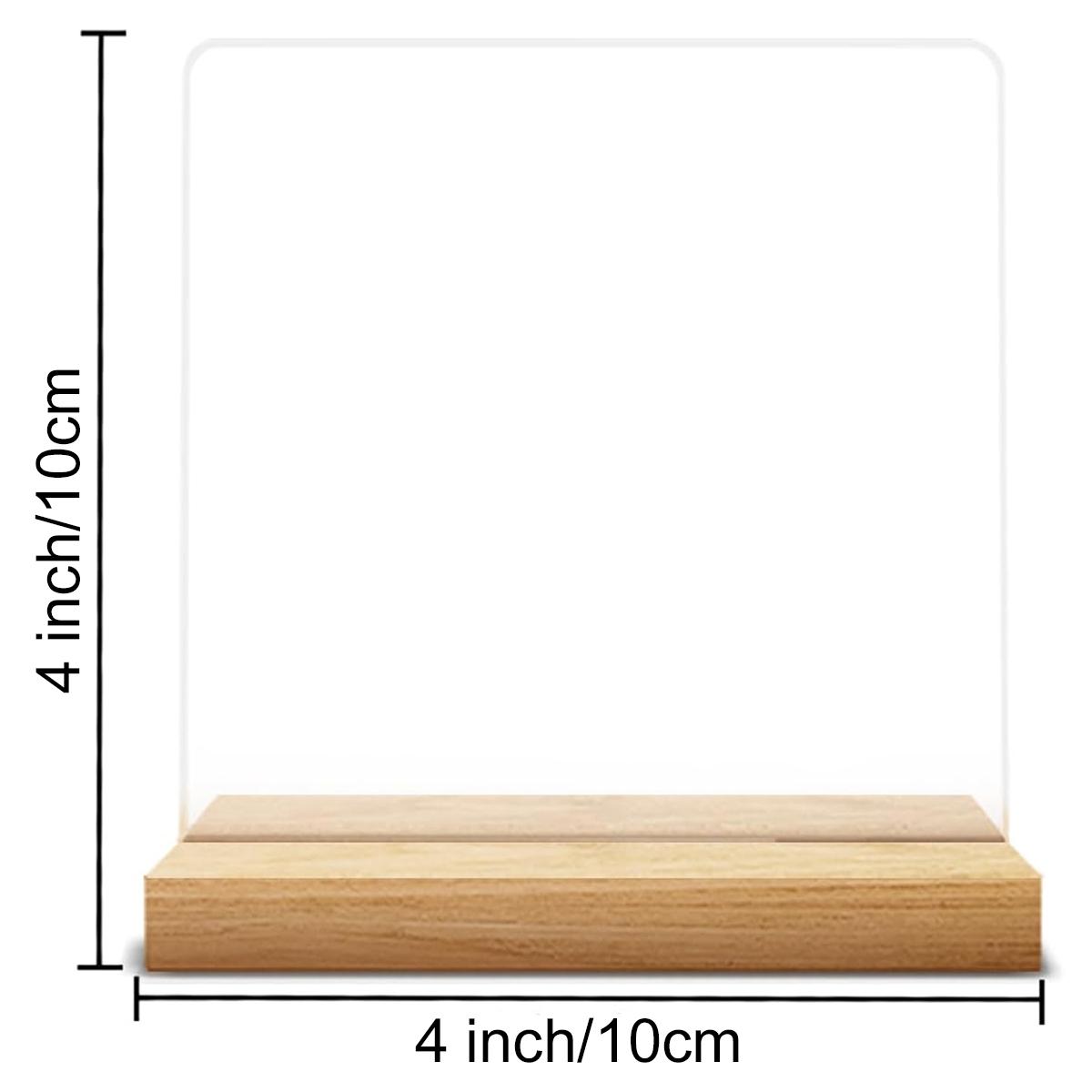 Cartoon Chick Hot Air Balloon Easter Eggs Display Plaque with Base, Kawaii Festive Design with Colorful Clouds & Cheerful Typography, Clear Panel with Natural Stand