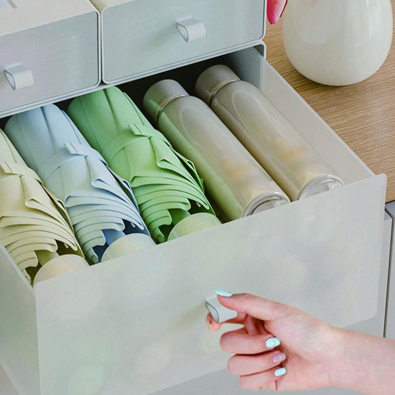 Desktop Drawer Storage Box, Desk Organizer for Office, Dorm, Bedroom, Living Room, Stackable Storage Cabinet, Cosmetics Holder