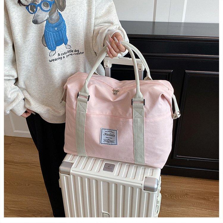 1PC Casual Travel Tote Bag Large Capacity Multi-Functional Handbag Crossbody Bag with Shoe Compartment for Gym Business Trip