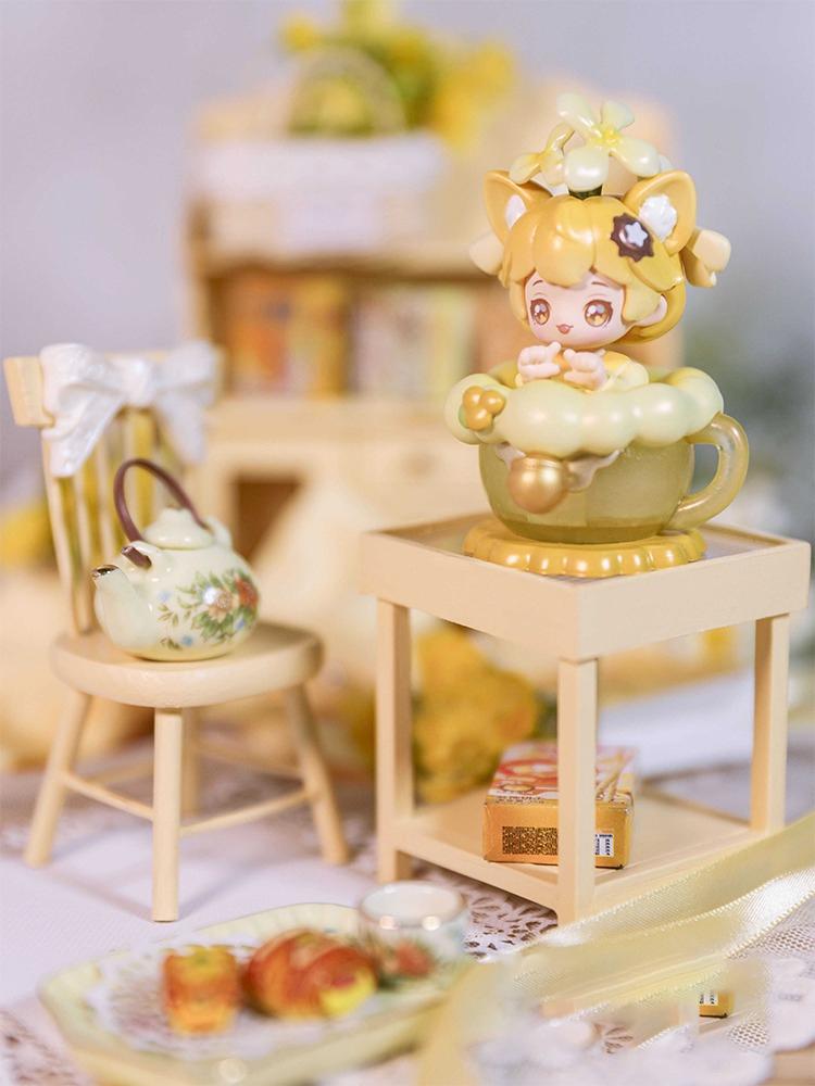 桃蓮玉様✨テーマ‘祈り' ミニチャーム✨ MOMOJI Miracle Garden Series Mystery Box Toy Action Figure Blind