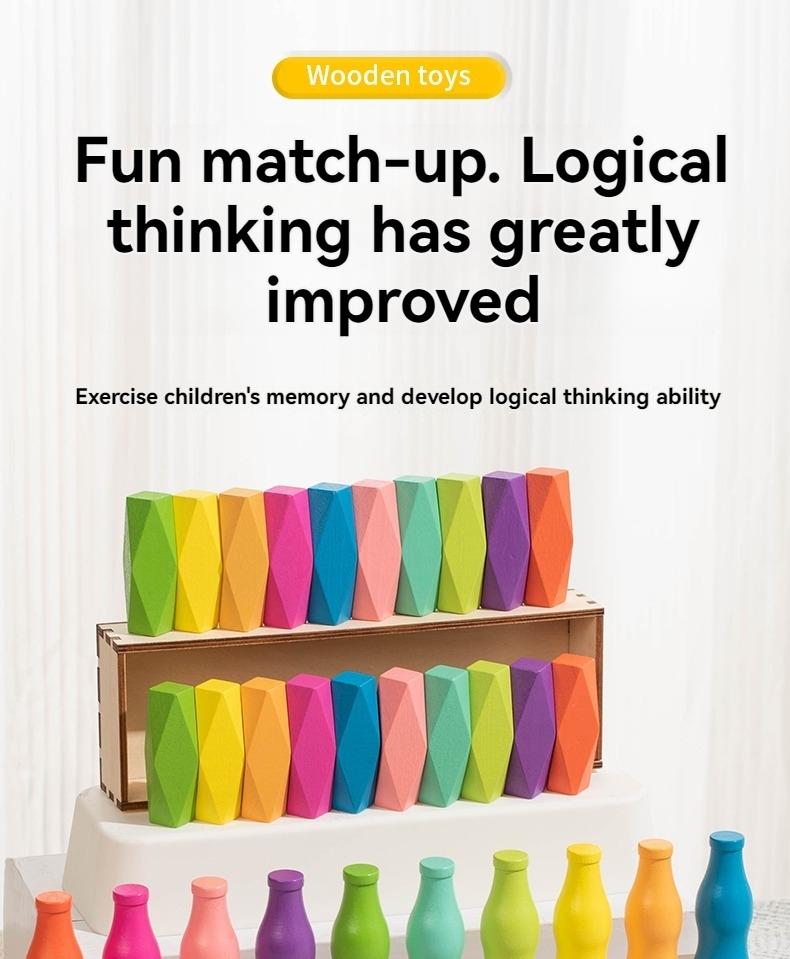 Color Guessing Matching Game, Multiplayer Memory Challenge Board Game, Family Board Games, Family Fun Interactive Entertainment, Ideal Christmas Halloween Gift Set