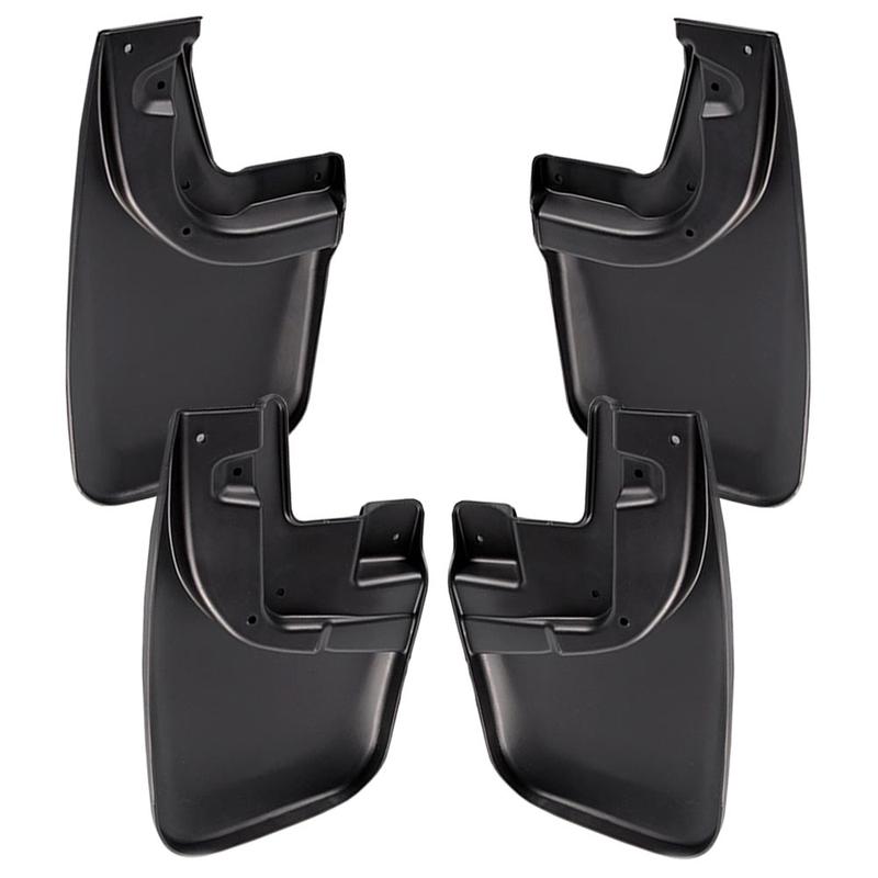 CROSSDESIGN Fit For 2005-2015 Toyota Tacoma Rear Front Mudguards Splash Mud Flaps Mudflaps