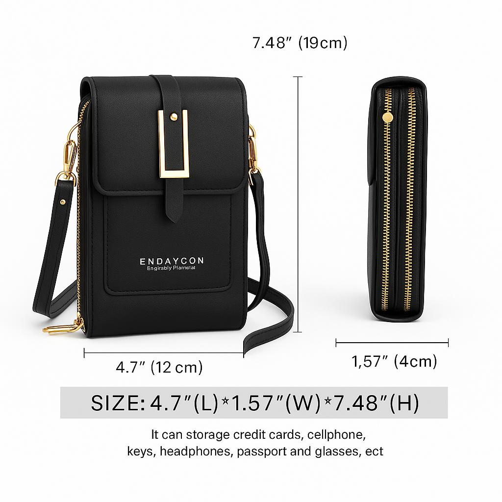 Women’s Fashion Crossbody Shoulder Bag 2025 New Waterproof Messenger Large Capacity Lightweight Phone Bag
