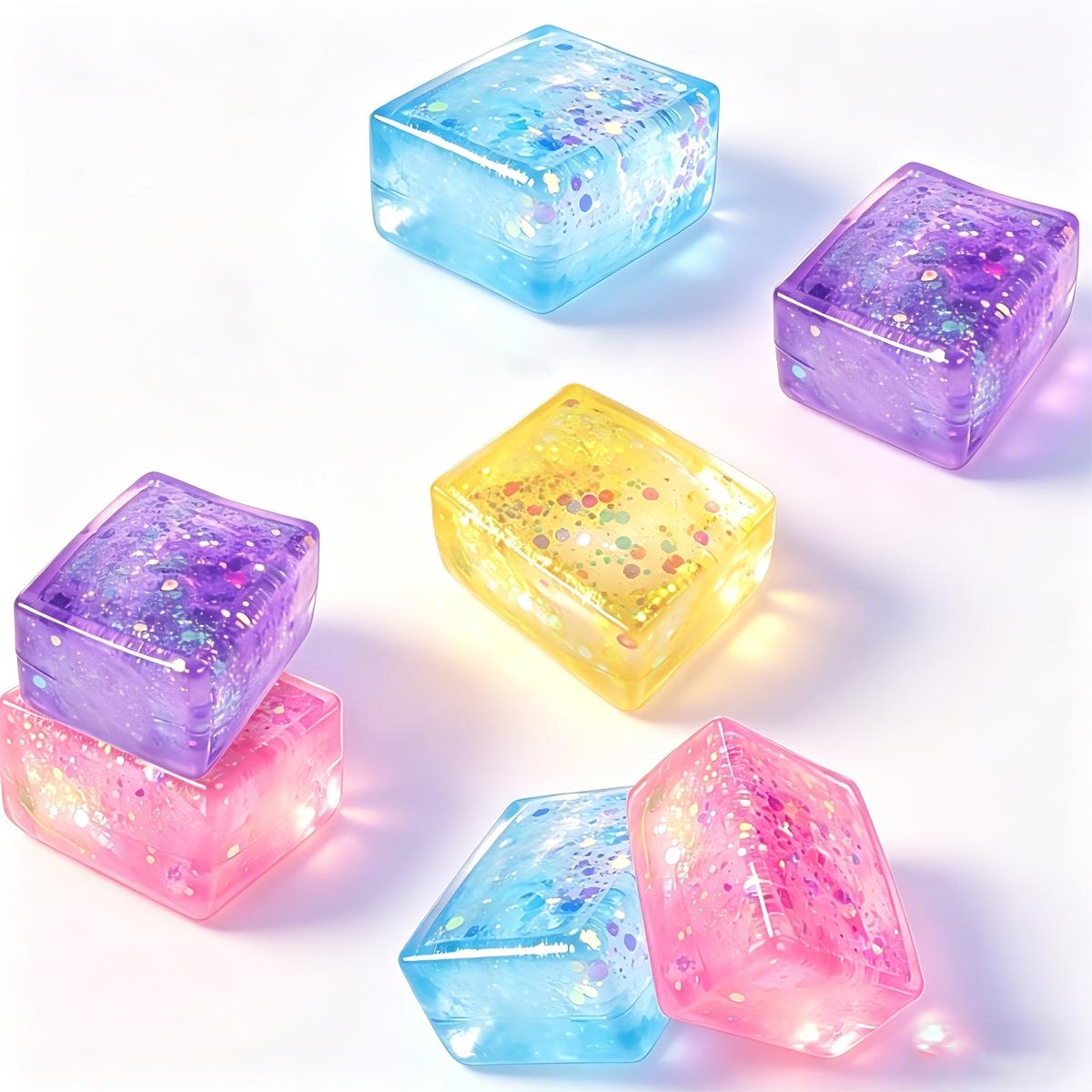 6pcs/set - Novelty stress relief toy blind box, Stress relief fidget, pressure resistant kneading, slow rebound kneading, suitable for home, school, gatherings, parties, events, and giving to family and friends