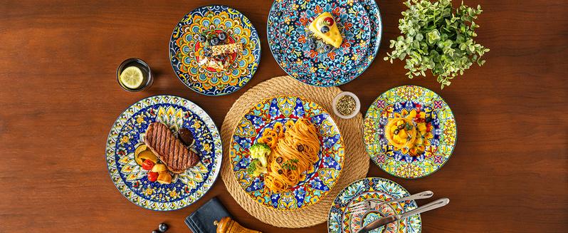 vancasso 12/16/18/24 Pieces Dinnerware Sets, Plates and Bowls Set, Porcelain Dishes Set for 4/6, Microwave and Dishwasher Safe, Scratch Resistant, Bohemian Style Dining Ware Service for 6, Series SIMI vancasso 12/16/18/24 Pieces Dinnerware Sets, Plates and Bowls Set, Porcelain Dishes Set for 4/6, Microwave and Dishwasher Safe, Scratch Resistant, Bohemian Style Dining Ware Service for 6, Series SIMI