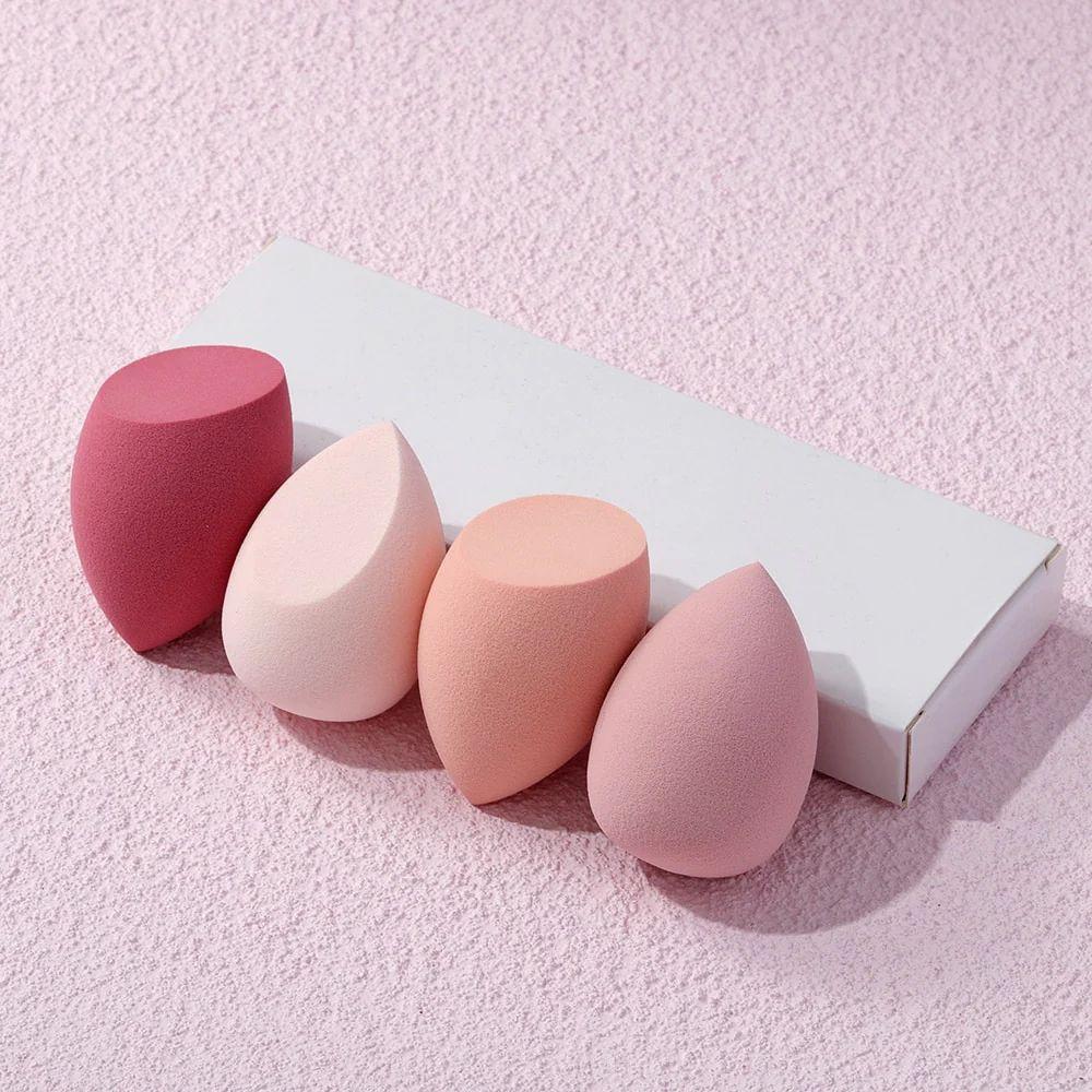 [Gift] Bling Hair 1pcs Random Color Makeup Foundation Sponges Tool Flawless Beauty Blender Egg Dry & Wet Use for Liquid BB Cream Concealer Loose Powder Baking Latex-Free Eyes Face Cosmetic Puffs