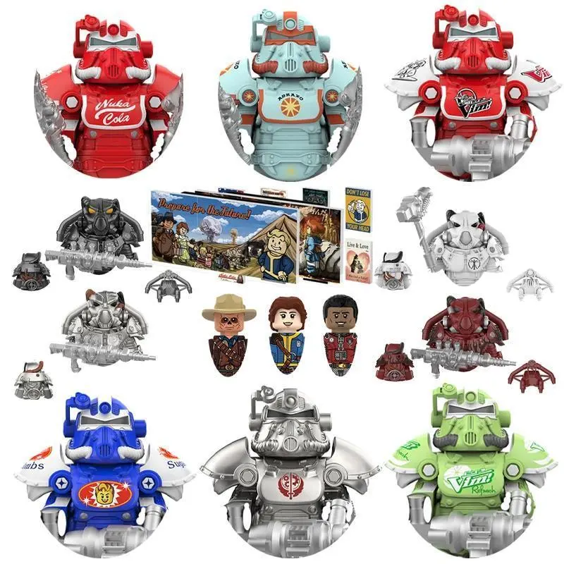 2026 New hot item  Fallout Building Blocks Mini Action Figures Bricks Educational Diy Toys Gifts Christmas For Children