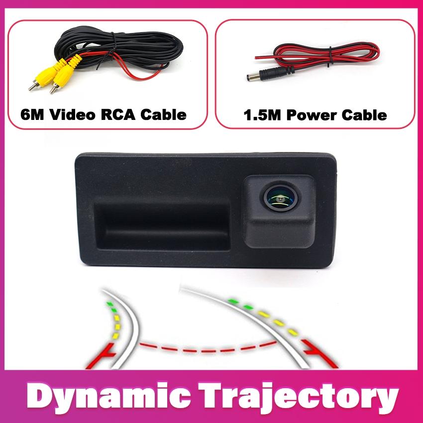 1PC Car Trunk Handle Camera For Audi A3 MQB 8V Sedan 2013 2014 2015 2016 2017 2018 2019 HD CCD Night Visioin Backup Rear View camera