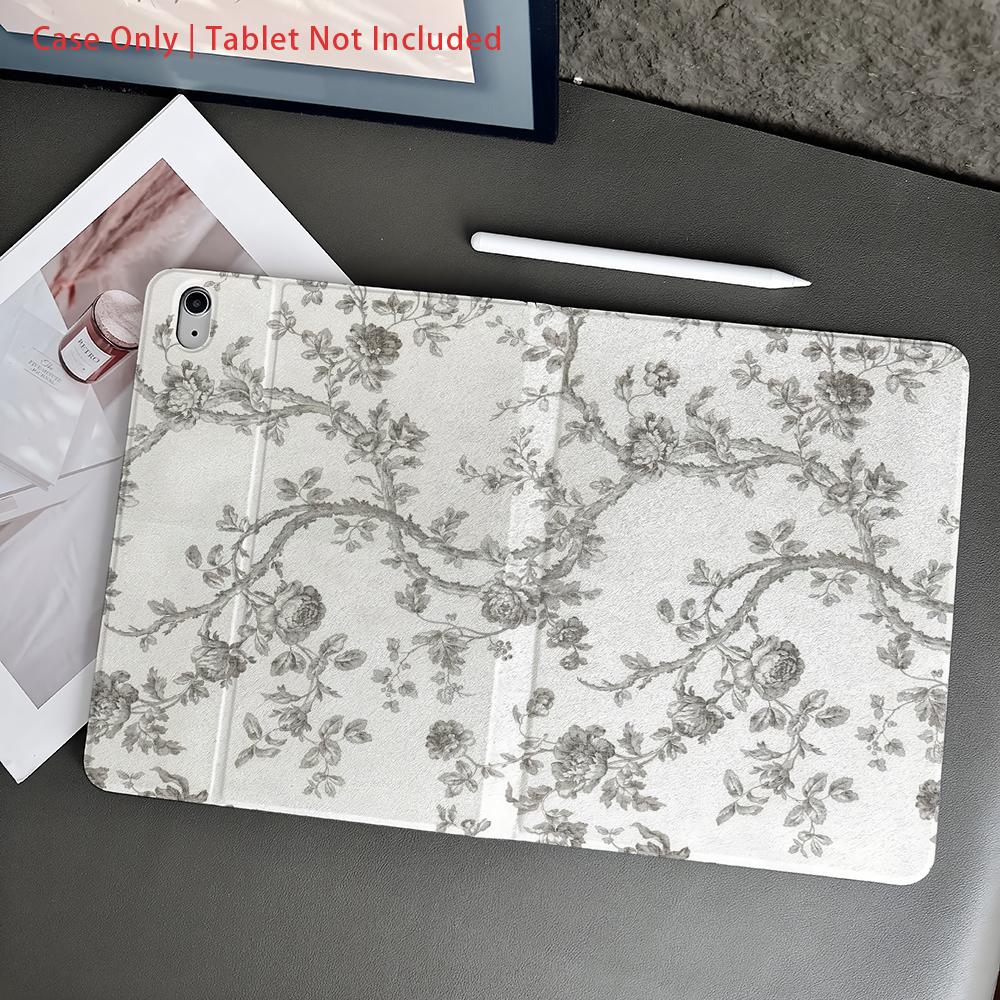 Case for ipad,A book-style tablet case compatible with ipad 10th generation,for iPad Air(M2)/for iPad Pro(M4)/air4/5/6/pro10.5/2022/2021/2024/12.9/mini7/2019/,air m3/a16 2025, Leaf Print Cover