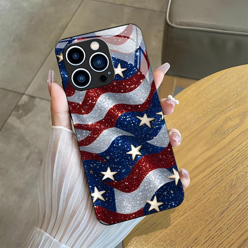 Patriotic American Flag Phone Case compatible with iPhone 16/15/14/13/12/11 and Samsung Galaxy S26/S25/S24/S23/S22, slim protective cover for Independence Day (July 4th) — 975 Patriotic American Flag Phone Case compatible with iPhone 16/15/14/13/12/11 and Samsung Galaxy S26/S25/S24/S23/S22, slim protective cover for Independence Day (July 4th) — 975