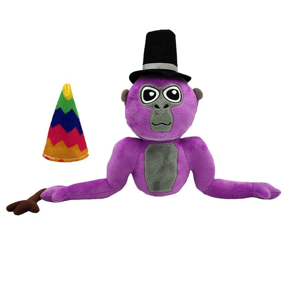 25cmGorilla Tag Monke Plush Toy Cute Soft Stuffed Cartoon Anime Home Decoration Dolls Kawaii Pillow Toys Birthday Christmas Gift
