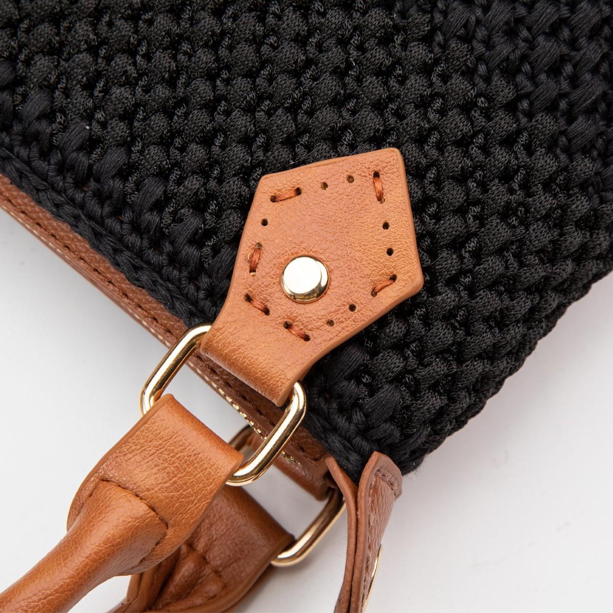 2pcs PU Leather Bag Handle Replacement Straps Suitable for Woven Tote Bags, Handbags, DIY Handmade Bag Accessories - PU Leather Shoulder Straps Compatible for Tote Bag Refurbishing, Easy Install for Handbag & Crafting, DIY Wallet Making