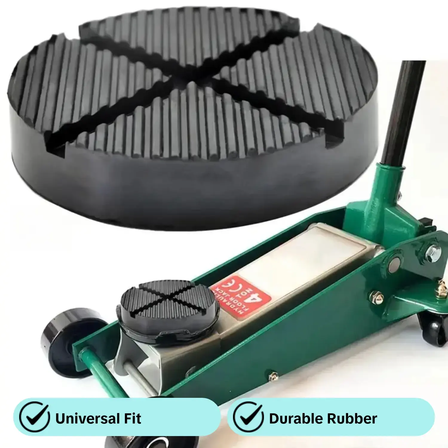 Car Lift Jack Rubber Pad, Car Jack Adapter, Frame Rail Adapter, Universal Car Jack Lift Tool Accessories, Repair Tool Accessories, Automotive Maintenance Tools