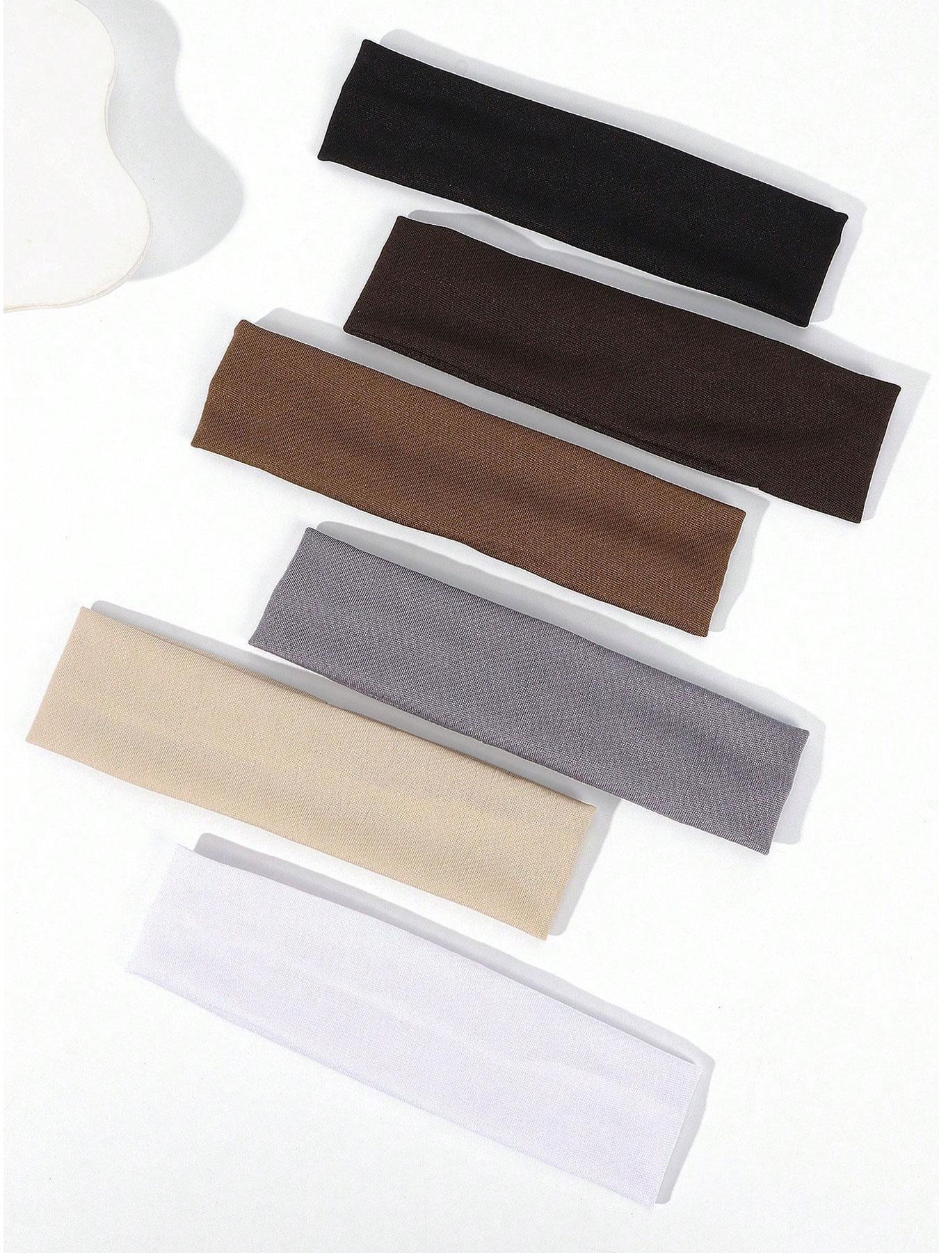 Women's Multi-Color Sports Headbands, Elastic Sweat-Absorbing Hair Bands, Yoga Running Fashion Accessories, Sweat-Wicking Headband for All Seasons