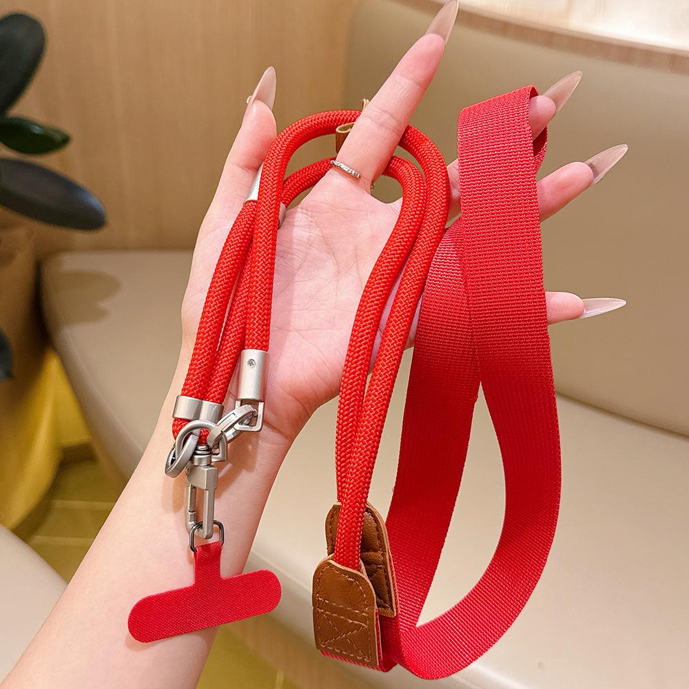 1 Pc Wide Shoulder Strap Crossbody Phone Lanyard, Adjustable Length, Premium Bag & Camera Strap, Anti-Theft for Outdoor Travel