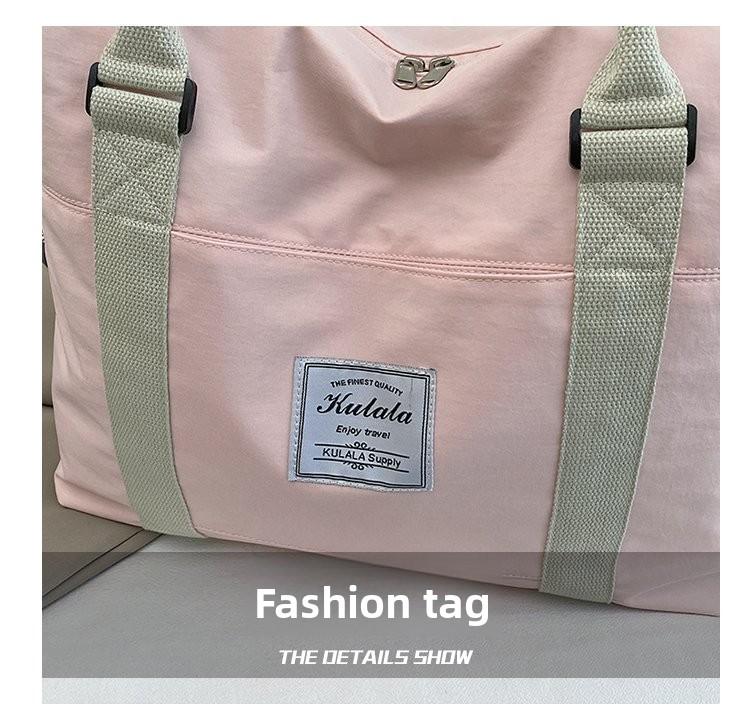 1PC Casual Travel Tote Bag Large Capacity Multi-Functional Handbag Crossbody Bag with Shoe Compartment for Gym Business Trip