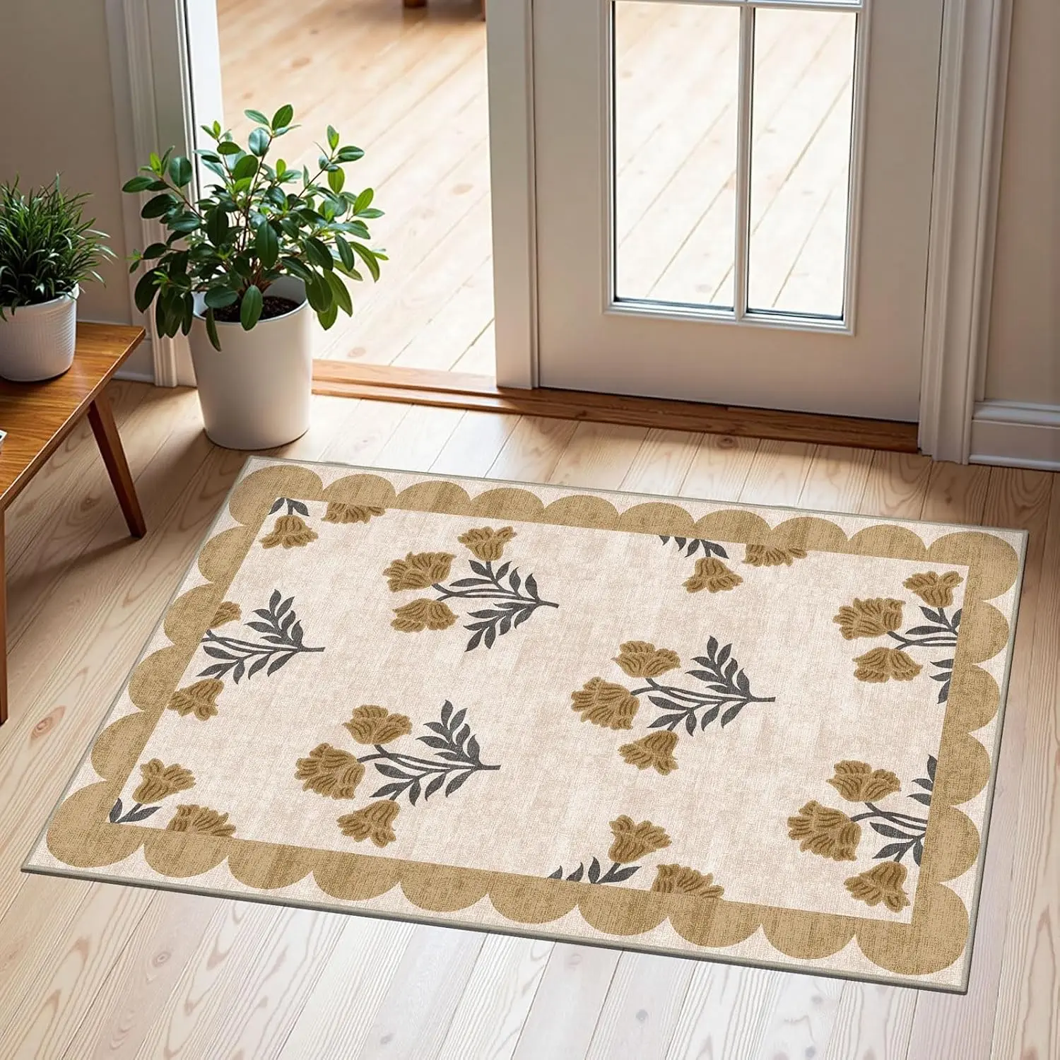 Flower - Beige