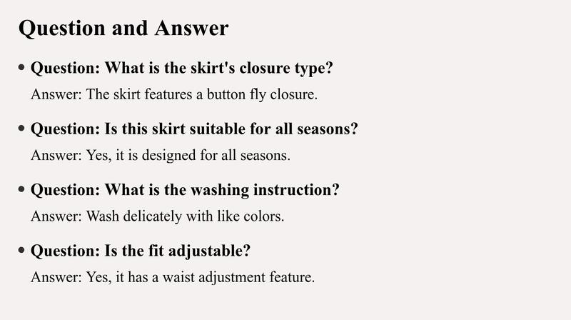 OBlue Jeans Women's  Button Front Denim Skirt, Casual Fashion  Skirt for Daily Wear, Ladies Bottoms for All Seasons, T-Chic