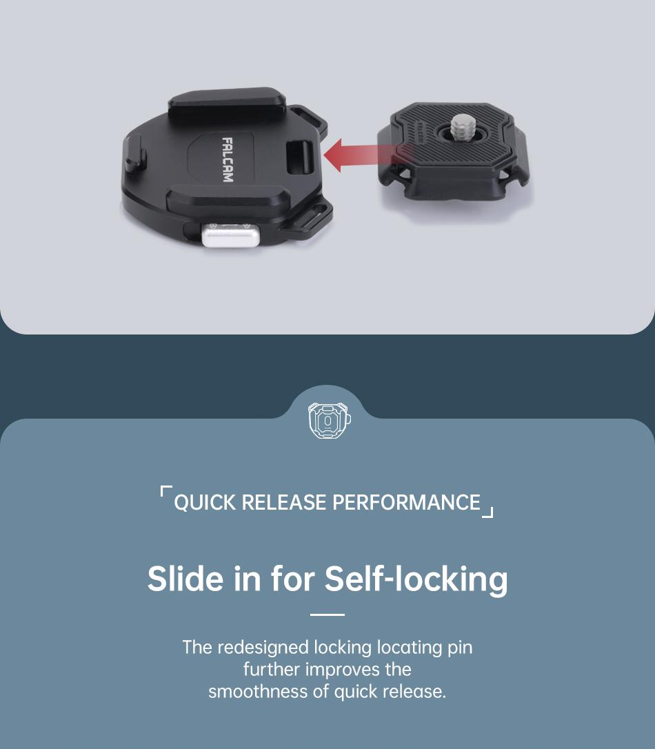 Ulanzi x Falcam F38 Quick Release System for Backpack & Shoulder Strap, upgraded Backpack Clip Kit, Shoulder Strap Mount for Gopro Sony Canon Nikon DSLR Camera Cage Quick Release Kit Base Arca-Swiss Ulanzi x Falcam F38 Quick Release System for Backpack & Shoulder Strap, upgraded Backpack Clip Kit, Shoulder Strap Mount for Gopro Sony Canon Nikon DSLR Camera Cage Quick Release Kit Base Arca-Swiss