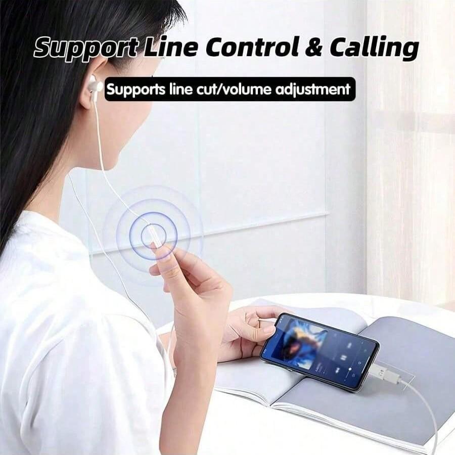 Type-C To Lightning Audio Adapter, USB C Male To Lightning Female Headphone Converter