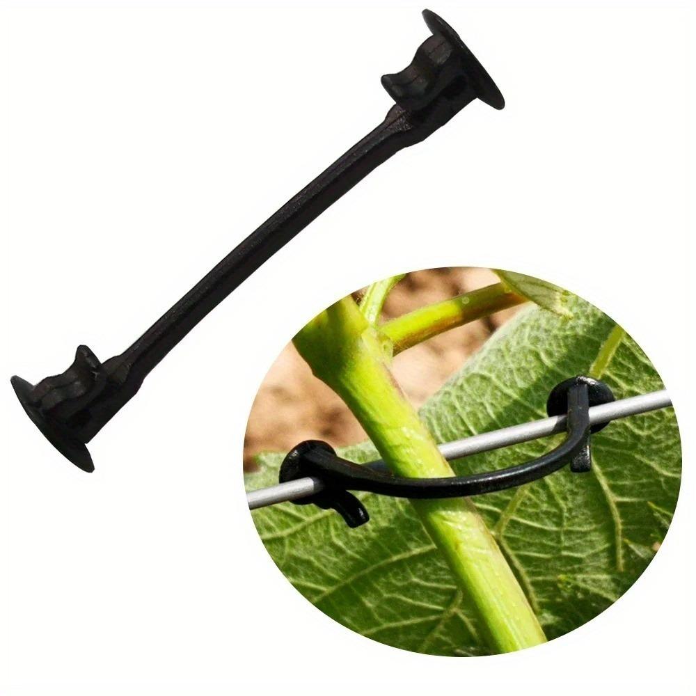 200pcs fixed clip garden gardening fixed clip plant support sapling branch fixed clip blueberry seedling hook bonsai multifunctional gardening clip grape blueberry clip kiwi fruit binding clip