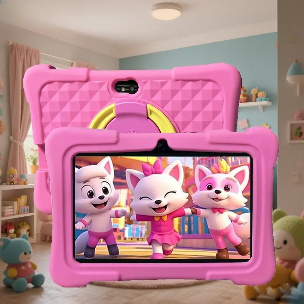 Tablet 1+16GB, Parental Control, Educational Tablet, WiFi Support, Dual Cameras, Eye Protection, Best Birthday Gift for Kids