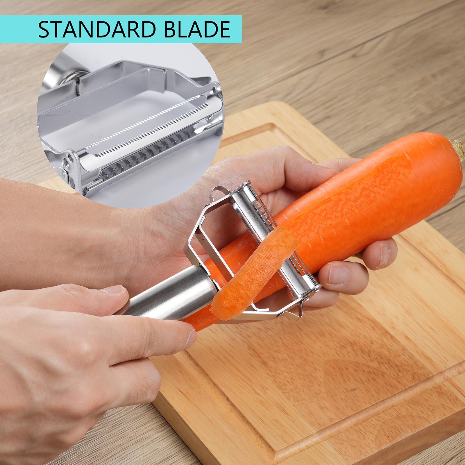 Peeling knife scraper knife 304 stainless steel kitchen household multifunctional fruit melon grater zucchini chef special scraper scraper knife shaver knife potato peeling and grating goddess