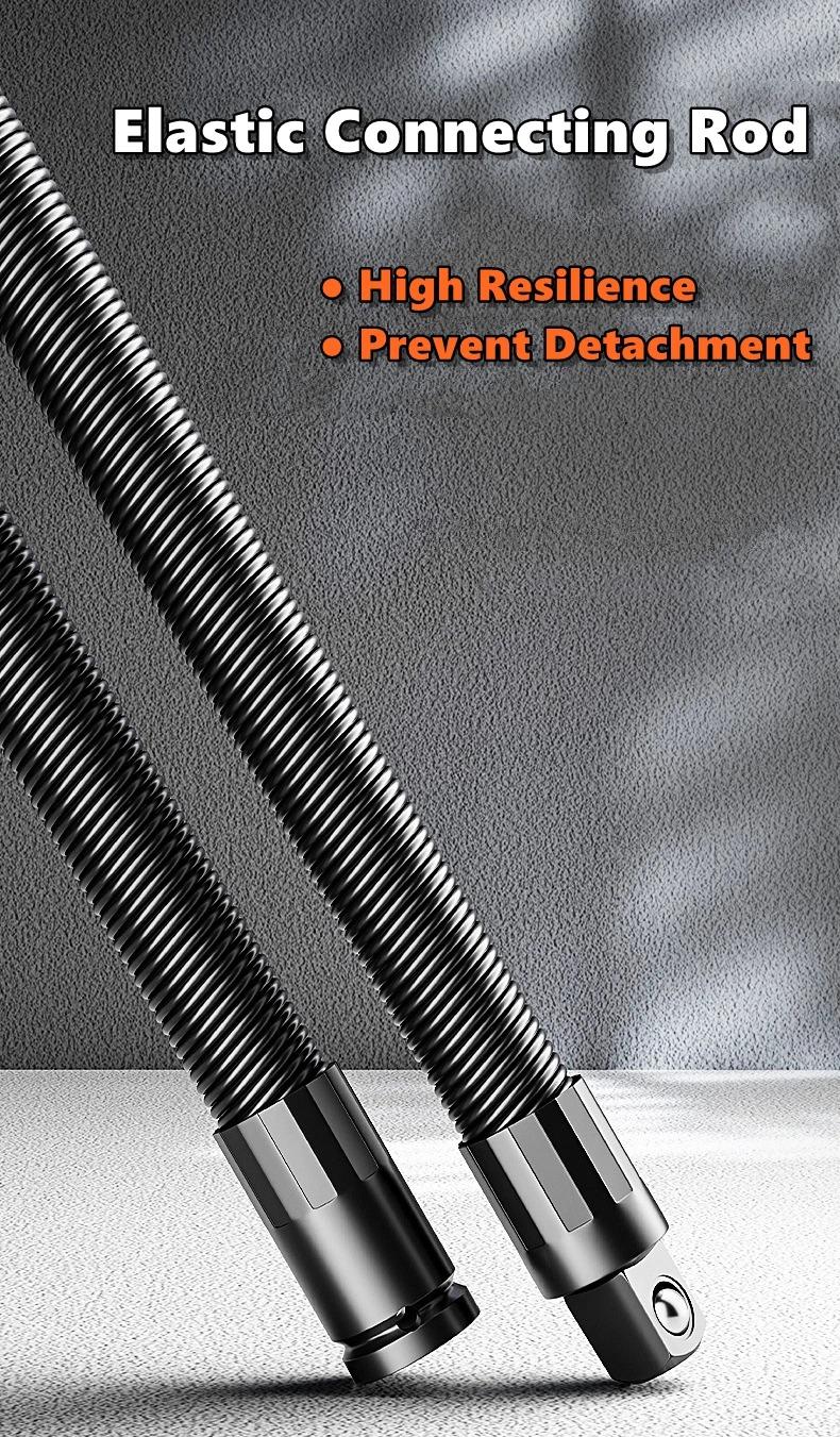 Flexible Extension Bar Flexible Socket Extension Bars 1/2 Inch Driver Flexible Socket Extension Bar Wrench Extension Rod