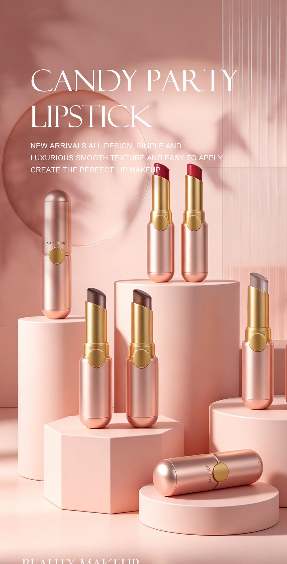 Durable matte lip gloss, waterproof and easy to apply velvet longlasting matte lip gloss, Long Lasting Lipstick