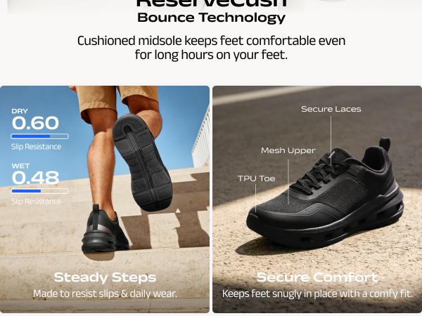 【BRUNO MARC Anniversary】 Men's Casual Knit Sneakers - Lightweight Cushioned Go Walk Shoes with Secure Lace-up and Textured Sole tiktokshopbacktoschool, Mens Shoes, Casual Trainers, Knit Fabric, Laces Casual Trainers