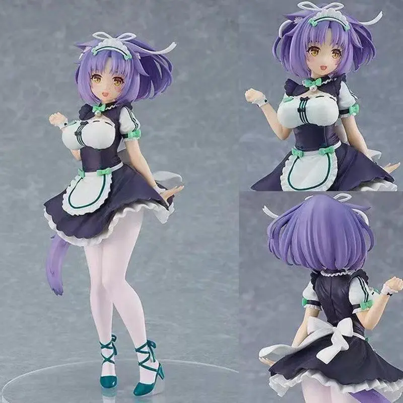 2026 Hot selling toys 2026 18cm NEKOPARA Maid Cinnamon Action Figure Collection Toys Christmas Gift Doll With Box Internet-famous toy