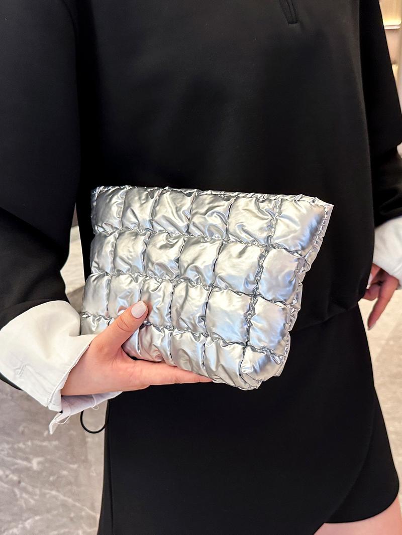 Retro leopard print design fashion cotton-padded makeup bag, Vintage vanity bag, small-scale pleated design casual simple versatile handbag, lightweight small change purse, and fashionable, suitable for daily commuting, shopping and travel, etc.