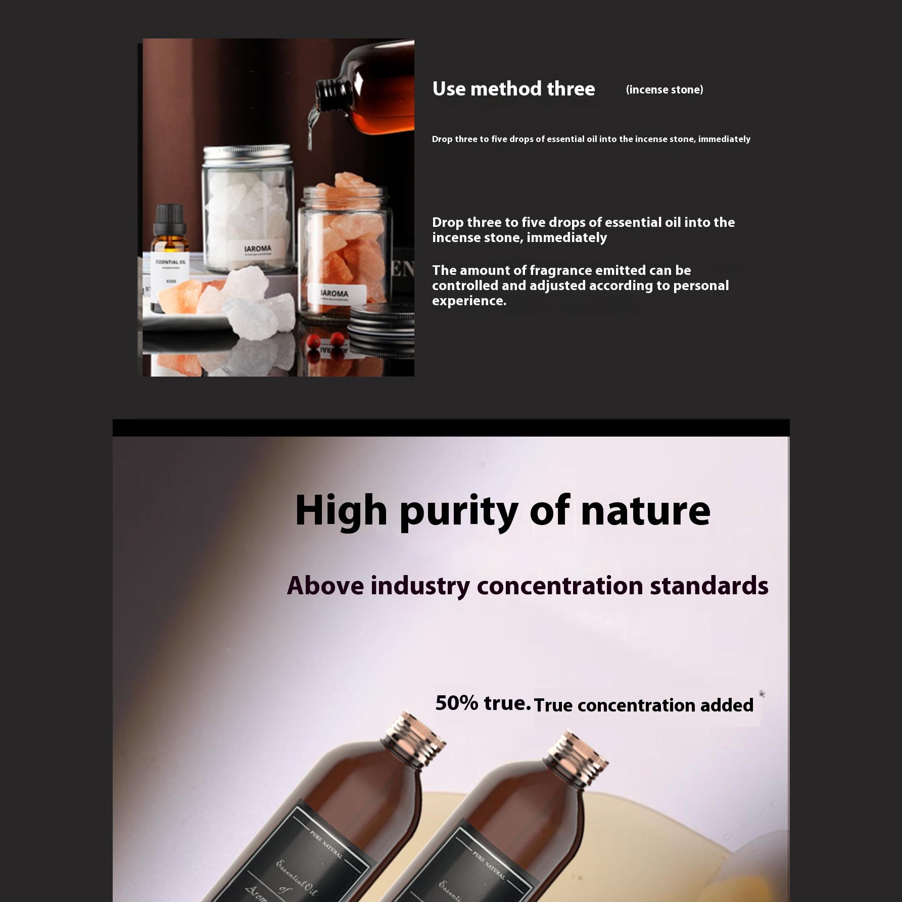 100ML Intercontinental Hotel Diffuser Essential Oil, Home Perfume Liquid, Aromatherapy Machine, Spray Bottle, Car Air Freshener