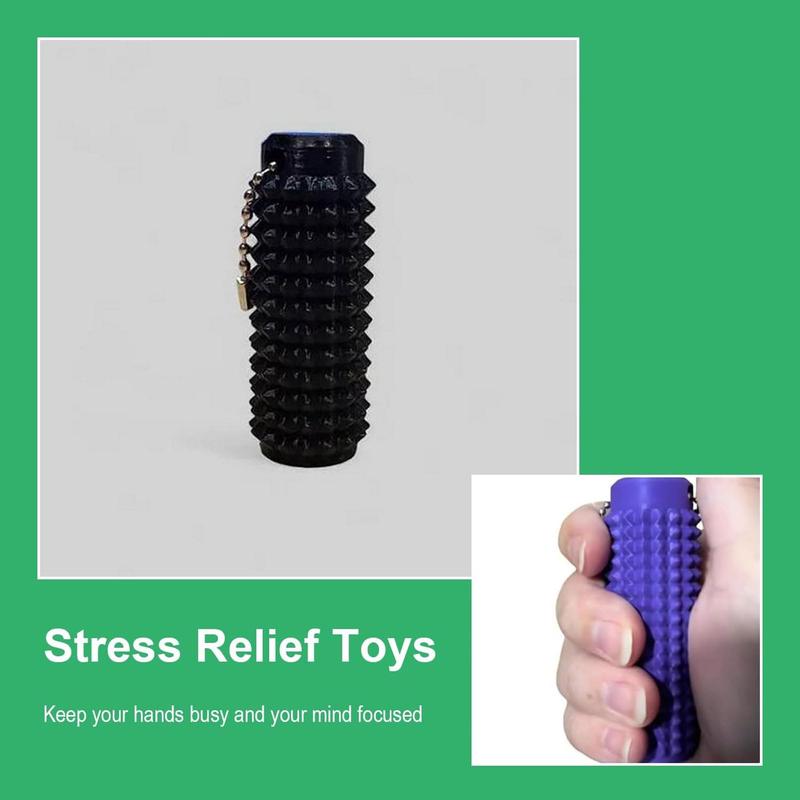 Little Ouchies Fidget, Pocket Mini Fidget Toy, Spiky Grippie Stim Keychain, Venting Key Pendant for AnxietyRelief Positive, Novelty Gifts for Friends Unique Design Tactile Experience Roller Shape Portable Fun Emotional Support Little Ouchies Fidget, Pocket Mini Fidget Toy, Spiky Grippie Stim Keychain, Venting Key Pendant for AnxietyRelief Positive, Novelty Gifts for Friends Unique Design Tactile Experience Roller Shape Portable Fun Emotional Support
