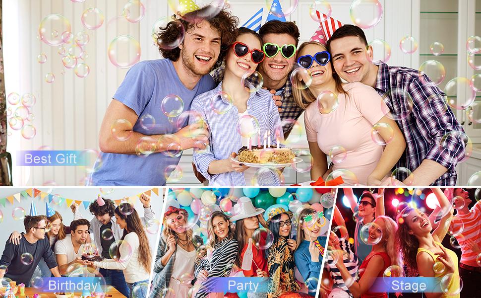 Zerhunt Upgrade Bubble Machine, 20000+ Bubbles Per Minute Bubble Blower, Toys for Boys and Girls Outdoorfun Birthday Parties Christmas Zerhunt Upgrade Bubble Machine, 20000+ Bubbles Per Minute Bubble Blower, Toys for Boys and Girls Outdoorfun Birthday Parties Christmas