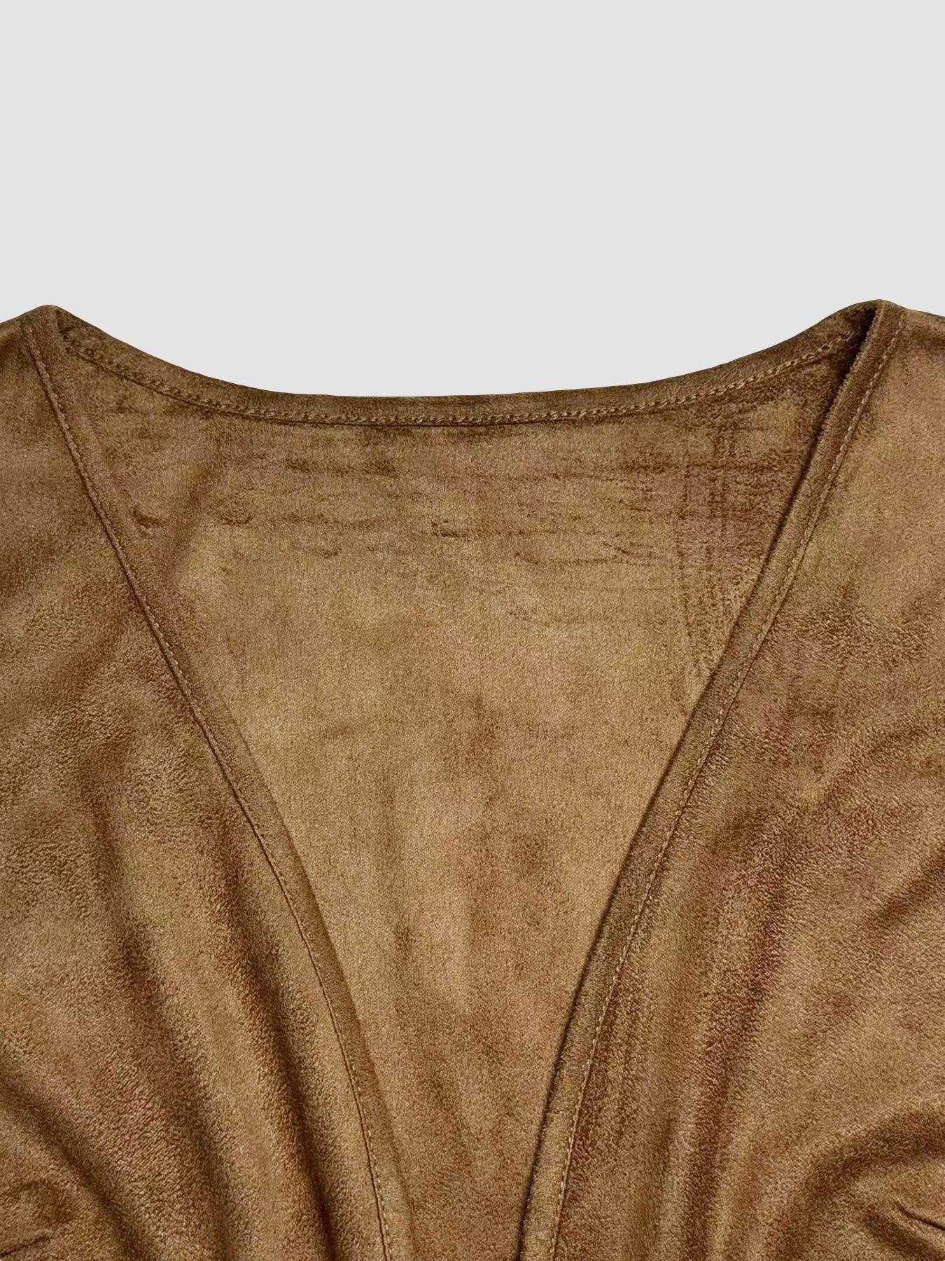 Women's Sleeveless Vest with Faux Fur Design, Casual Winter Fashion Top, Perfect for Layering, Stylish Women's Clothing