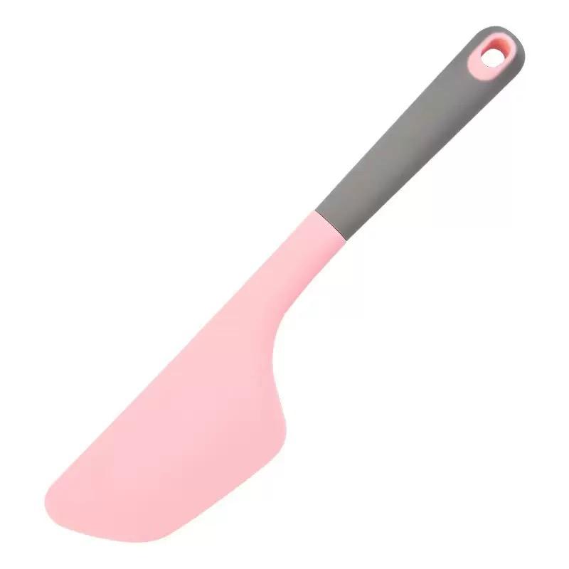 Large silicone spatula, durable and heat-resistant and easy to clean, silicone material is flexible and easy to use, ideal for stirring, spreading, baking, Ideal home kitchen tool
