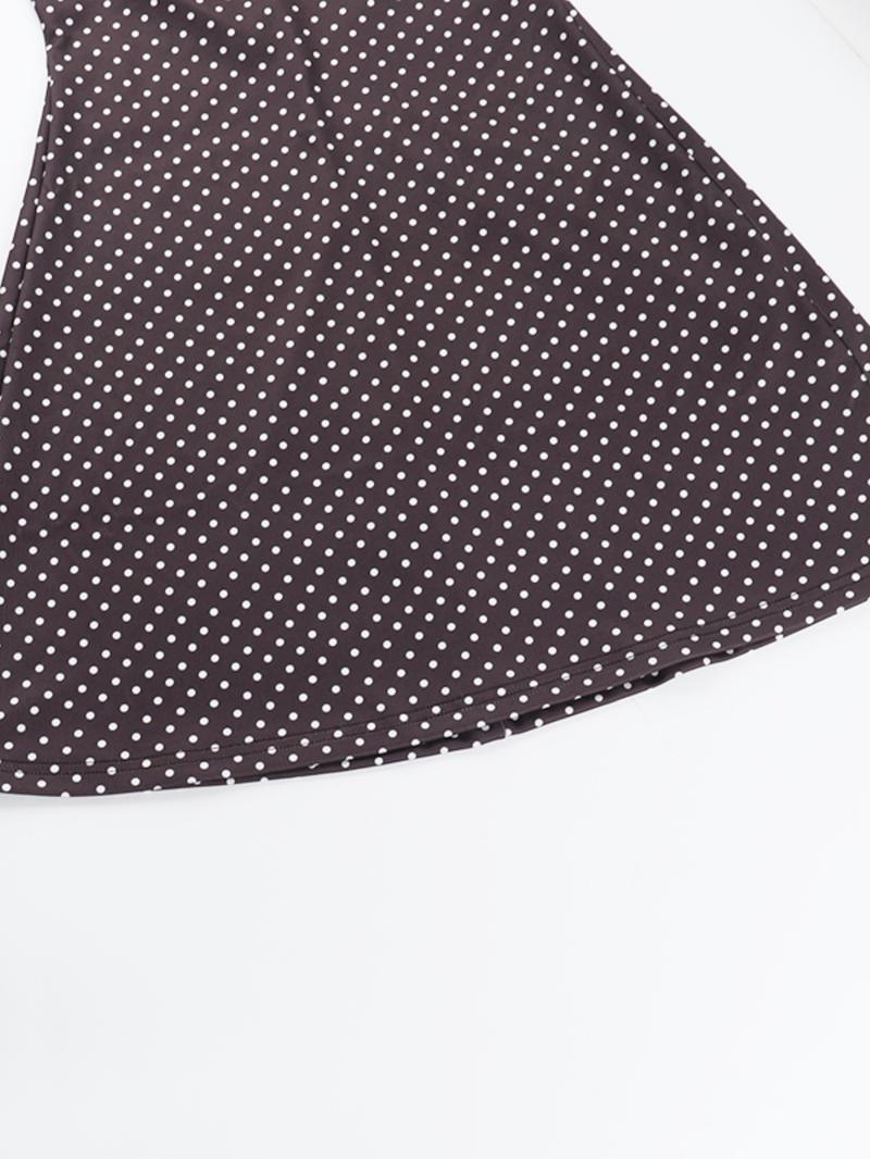 Women's Polka Dot Print Cami Dress, Casual Sleeveless Spaghetti Strap Short Dress for Summer, Ladies Clothes for Beach Holiday, Womenswear, Casual Dresses