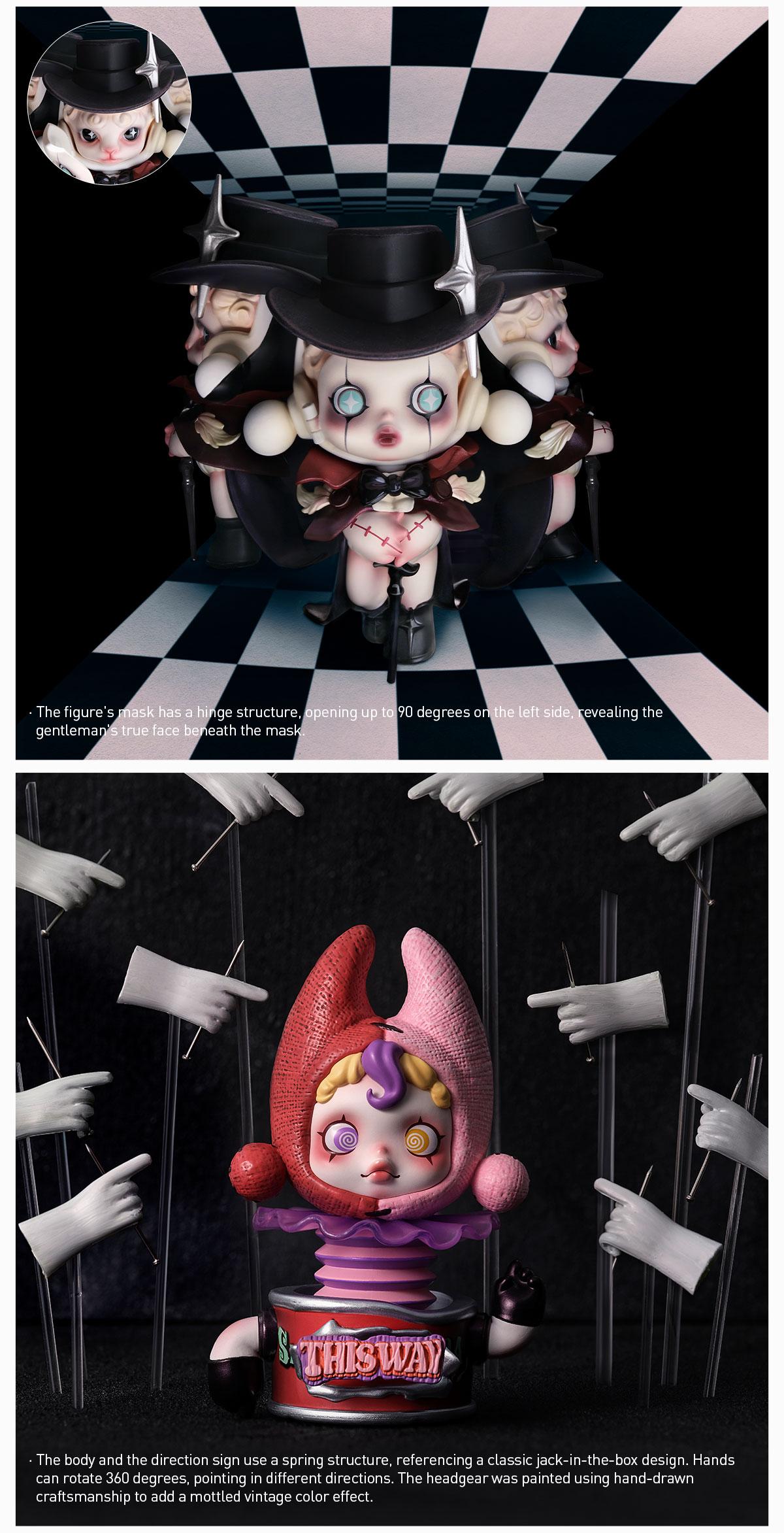 POP MART SKULLPANDA Image Of Reality Series Figures, Blind Box, Mystery Box POP MART SKULLPANDA Image Of Reality Series Figures, Blind Box, Mystery Box