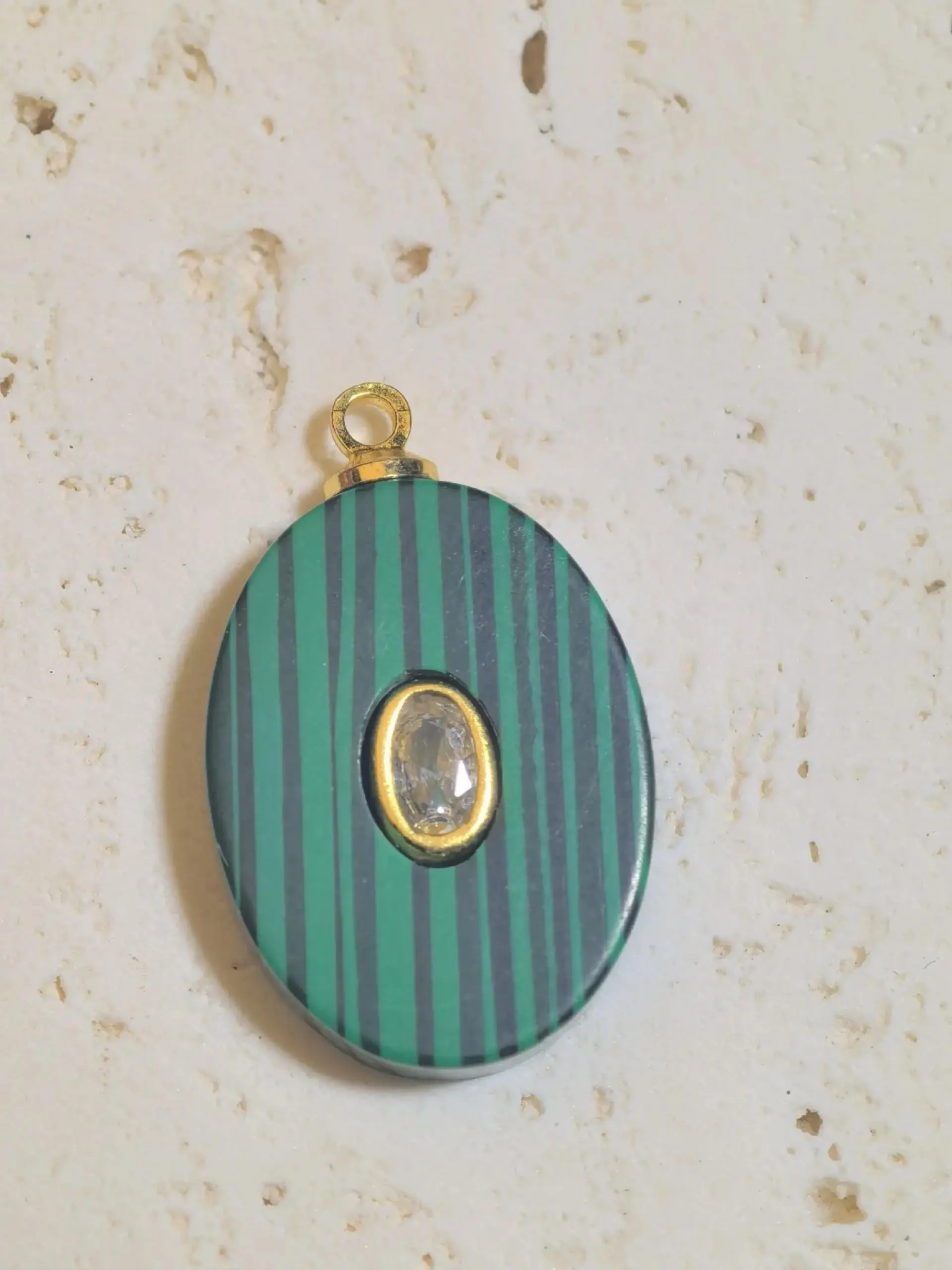 Elongated Natural Stone Zircon Pendant, Lapis Lazuli & Aquamarine Crystal Charm, DIY Jewelry Making, Energy Healing Pendant
