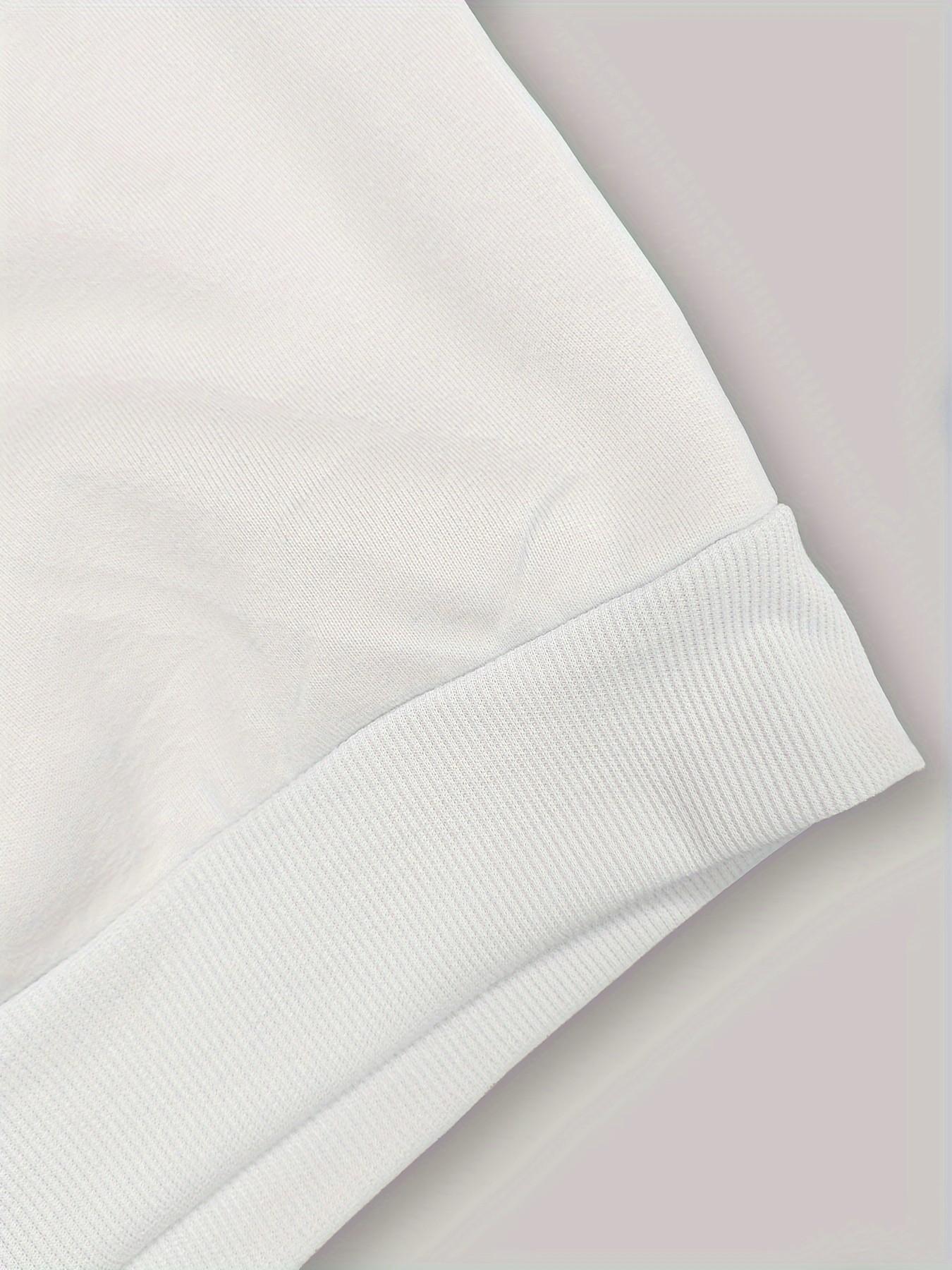 Unisex Japanese Style Cherry Blossom Ink Floral Graphic Print Hoodie, Long Sleeve Casual Loose Fitted Warm Couple Sweatshirt for Fall & Winter