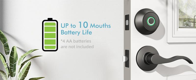 Valentine's Day Gift EUERTE 3th Gen Fingerprint Door Lock with App Smart Deadbolt Auto Lock Easy Install Great For Home Perfect Replacement The Traditional Deadbolt FathersDayGift Valentine's Day Gift EUERTE 3th Gen Fingerprint Door Lock with App Smart Deadbolt Auto Lock Easy Install Great For Home Perfect Replacement The Traditional Deadbolt FathersDayGift