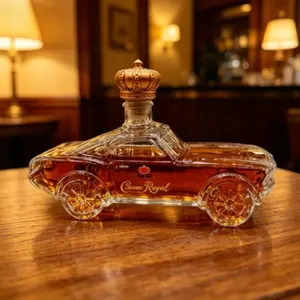 Wild Horse-Shaped Whiskey Decanter, Elegant Home Wine Cabinet Display, Luxury Bar Accessory, Unique Decorative Piece